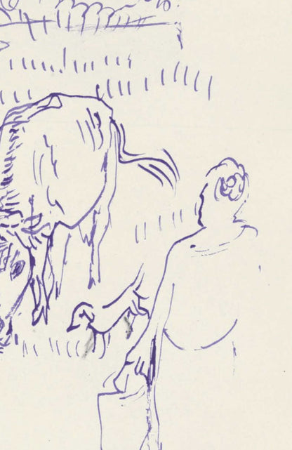 Pierre Bonnard, Composition (Terrasse 54), Pierre Bonnard Correspondences, Lithograph