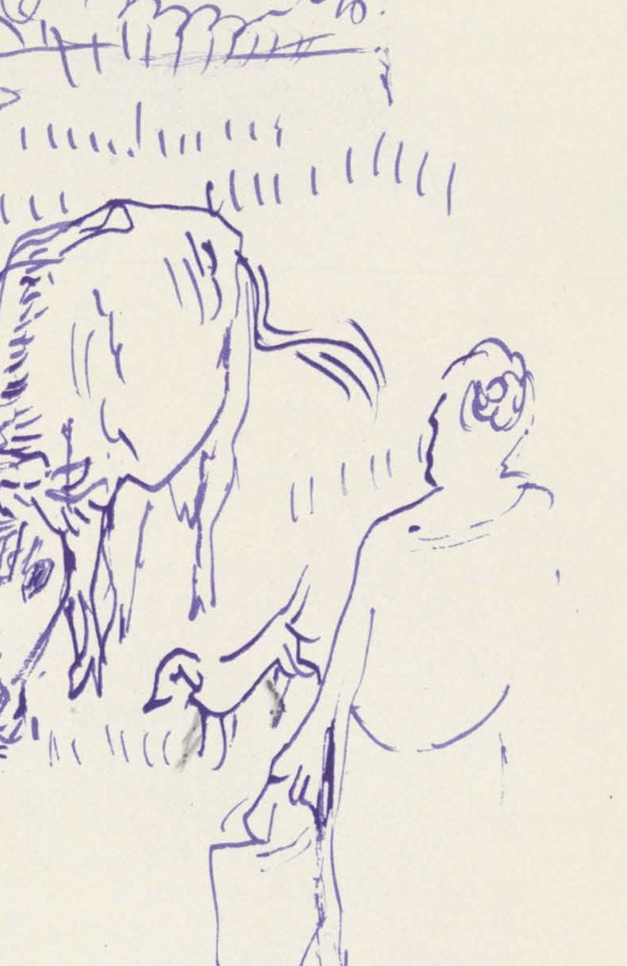 Pierre Bonnard, Composition (Terrasse 54), Pierre Bonnard Correspondences, Lithograph