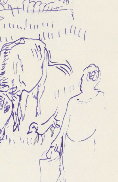 Pierre Bonnard, Composition (Terrasse 54), Pierre Bonnard Correspondences, Lithograph