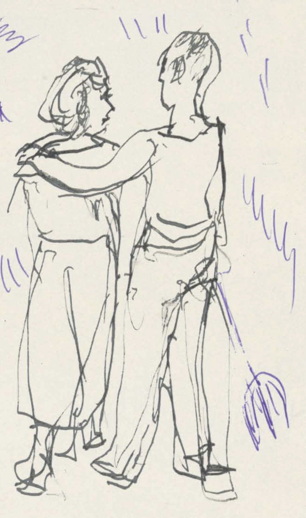 Pierre Bonnard, Composition (Terrasse 54), Pierre Bonnard Correspondences, Lithograph