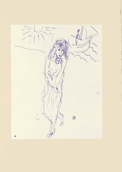 Pierre Bonnard, Composition (Terrasse 54), Pierre Bonnard Correspondences, Lithograph