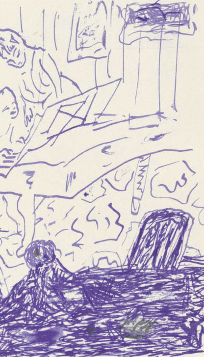 Pierre Bonnard, Composition (Terrasse 54), Pierre Bonnard Correspondences, Lithograph