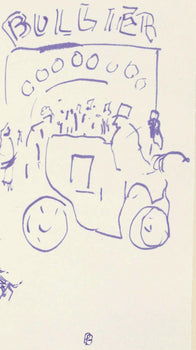 Pierre Bonnard, Composition (Terrasse 54), Pierre Bonnard Correspondences, Lithograph