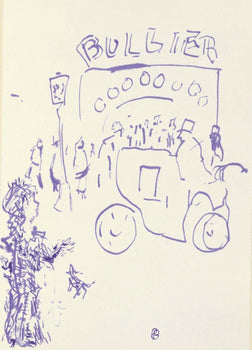 Pierre Bonnard, Composition (Terrasse 54), Pierre Bonnard Correspondences, Lithograph