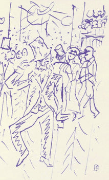 Pierre Bonnard, Composition (Terrasse 54), Pierre Bonnard Correspondences, Lithograph