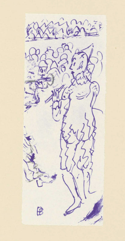 Pierre Bonnard, Composition (Terrasse 54), Pierre Bonnard Correspondences, Lithograph