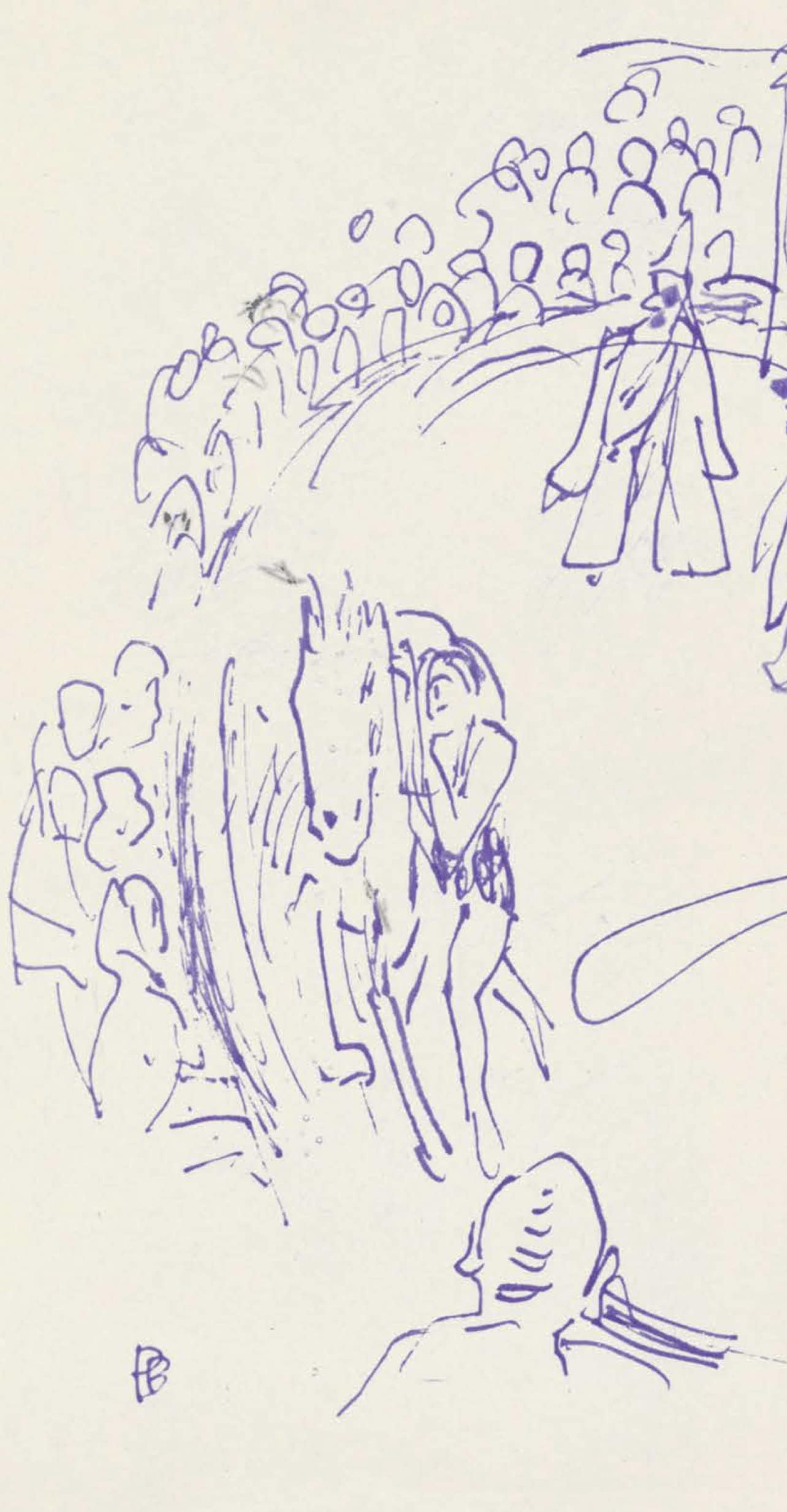 Pierre Bonnard, Composition (Terrasse 54), Pierre Bonnard Correspondences, Lithograph