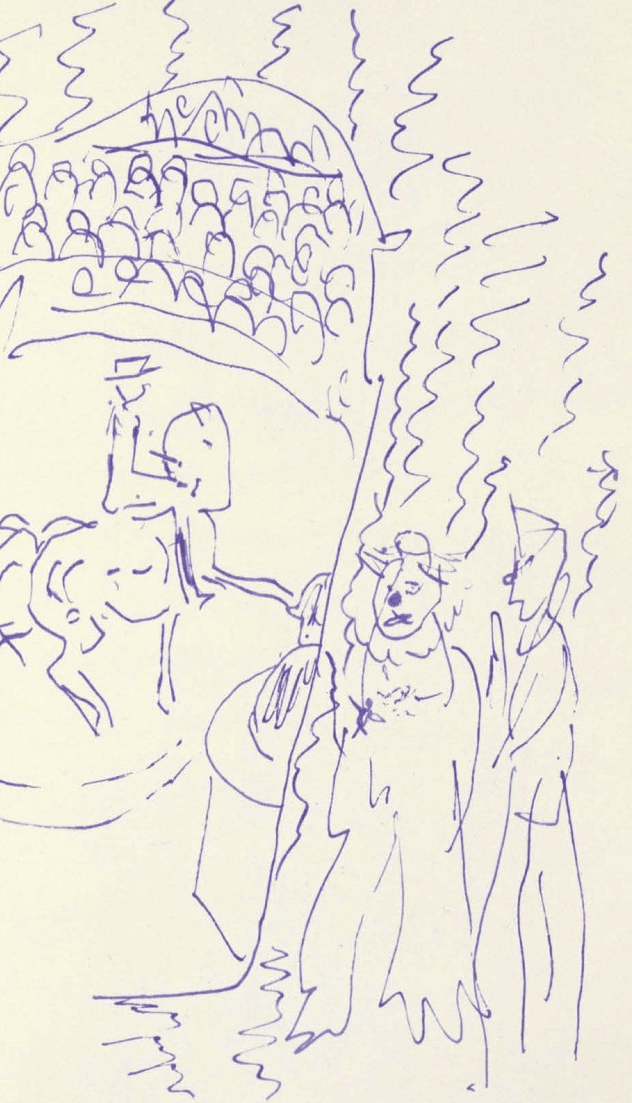 Pierre Bonnard, Composition (Terrasse 54), Pierre Bonnard Correspondences, Lithograph