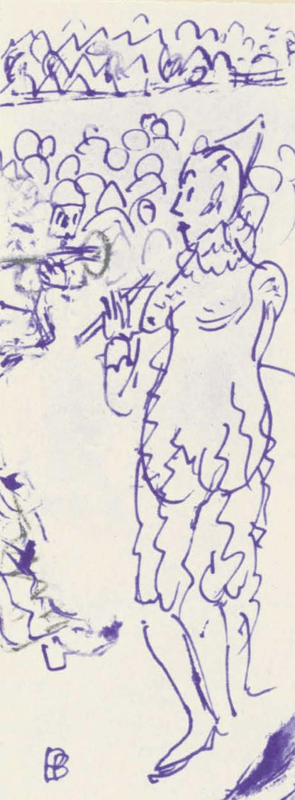 Pierre Bonnard, Composition (Terrasse 54), Pierre Bonnard Correspondences, Lithograph