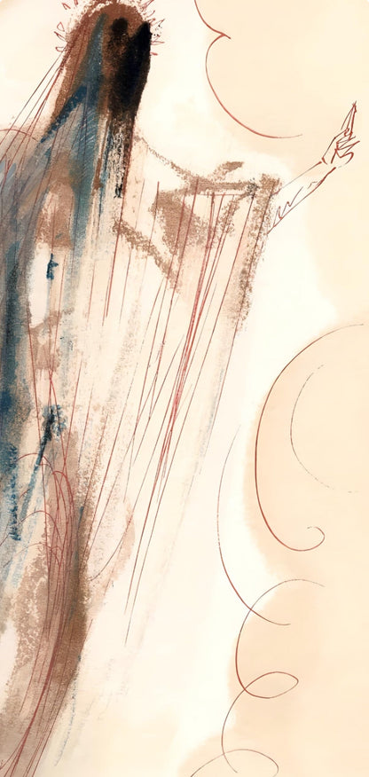 Salvador Dali, Arrival At The Empyrean (Michler/Lpsinger 1039-1138; Field 189-200), La Divine