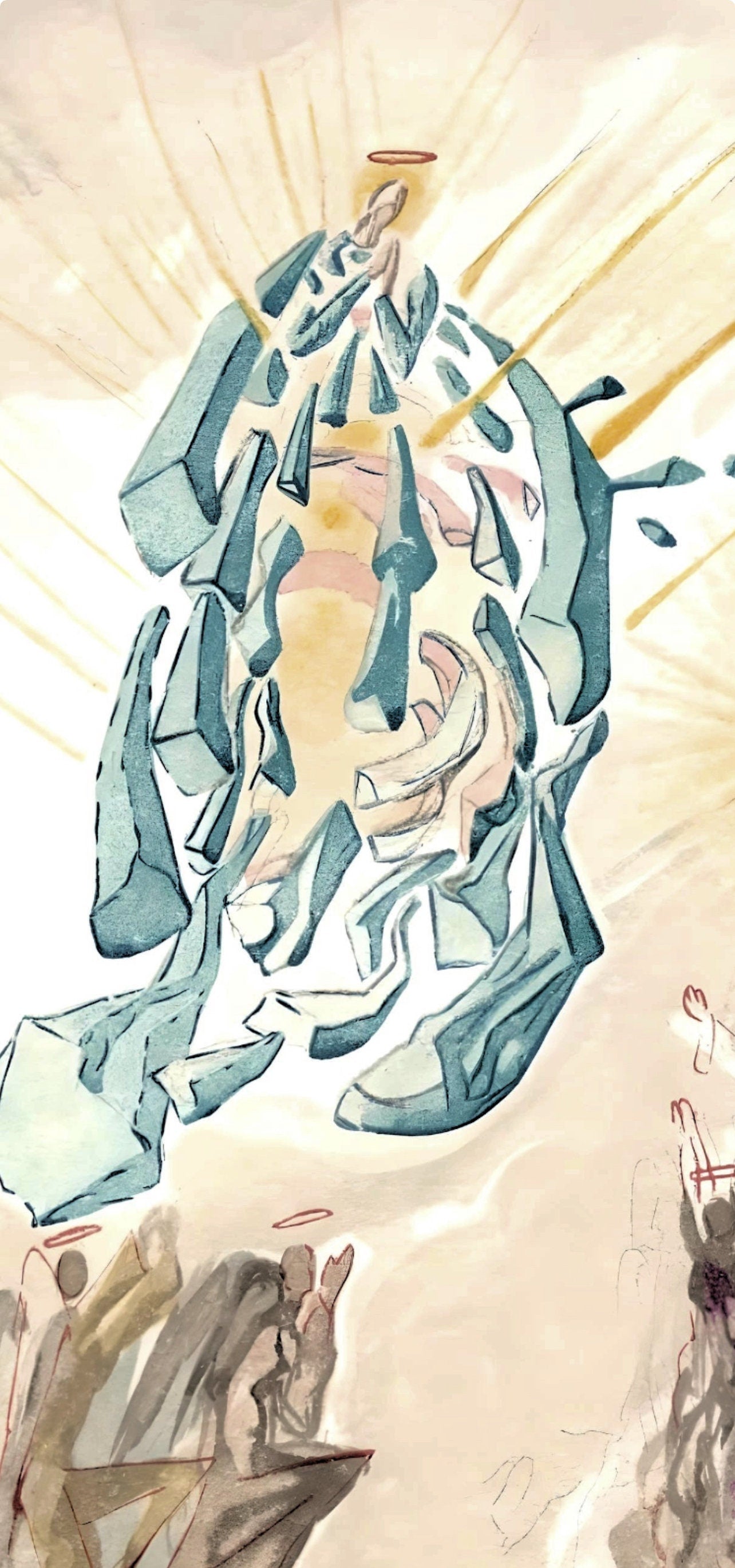 Salvador Dali, The Apotheosis Of The Virgin Mary (Michler/Lpsinger 1039-1138; Field 189-200), La