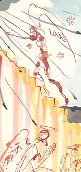 Salvador Dali, The Celestial Staircase (Michler/Lpsinger 1039-1138; Field 189-200), La Divine