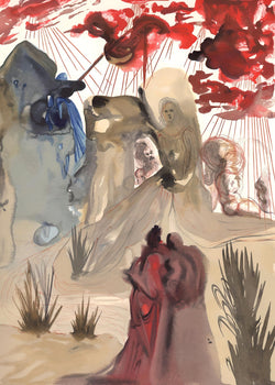 Salvador Dali, The Divine Forest (Michler/Lpsinger 1039-1138; Field 189-200), La Divine Comdie,