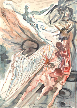 Salvador Dali, The Two Crowds Of The Lustful (Michler/Lpsinger 1039-1138; Field 189-200), La Divine