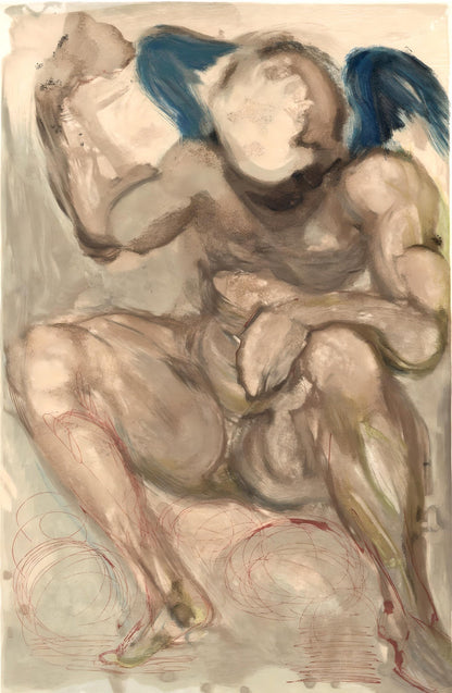 Salvador Dali, The Angel Of Mercy (Michler/Lpsinger 1039-1138; Field 189-200), La Divine Comdie,