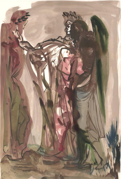 Salvador Dali, The Proud One (Michler/Lpsinger 1039-1138; Field 189-200), La Divine Comdie, Woodcut