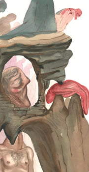 Salvador Dali, The Corrupt (Michler/Lpsinger 1039-1138; Field 189-200), La Divine Comdie, Woodcut