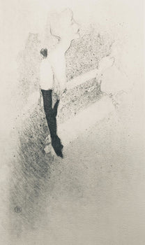 Henri De Toulouse-Lautrec, Composition, Yvette Guilbert Vue Par Toulouse-Lautrec, Lithograph