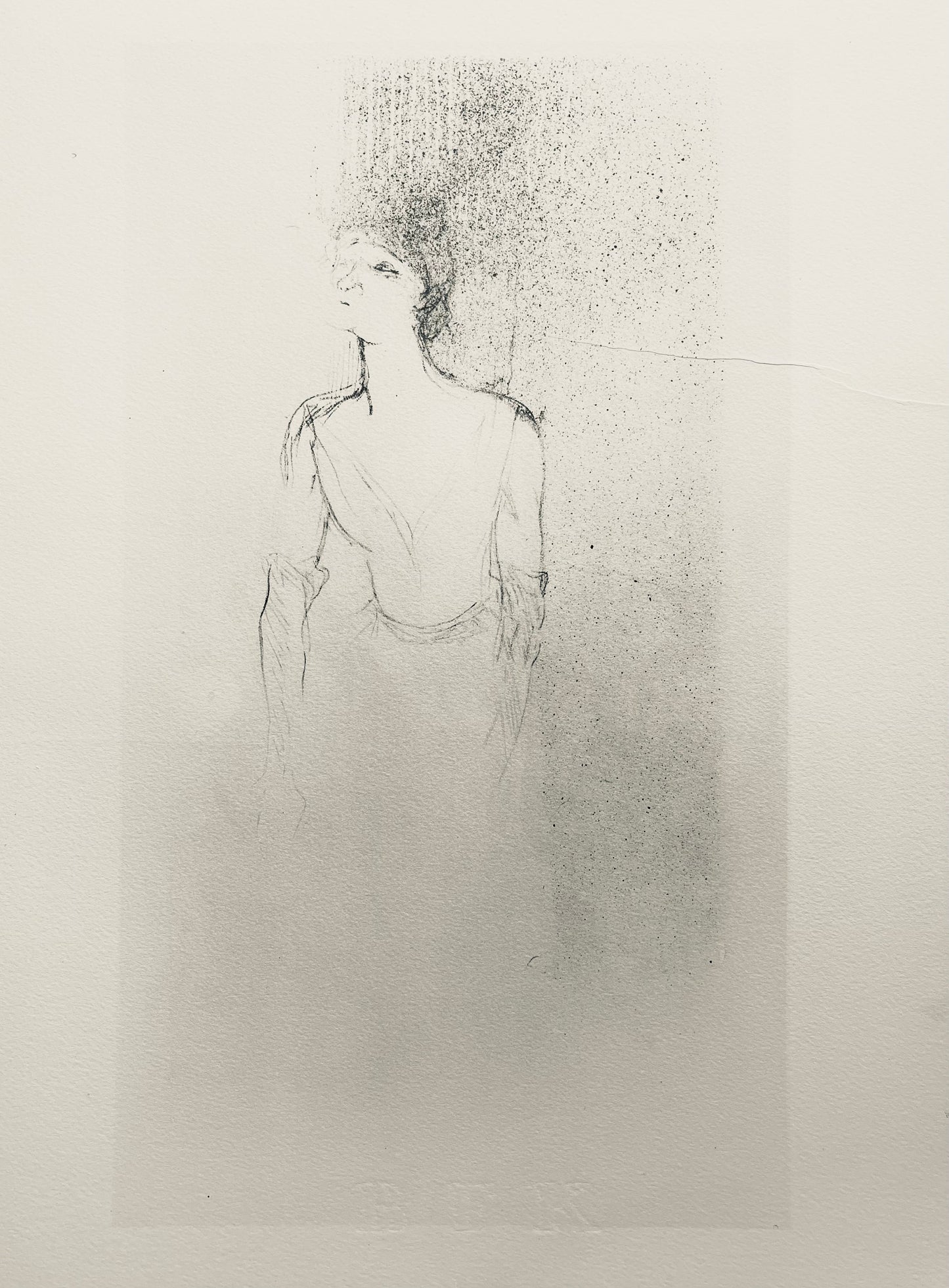 Henri De Toulouse-Lautrec, Composition, Yvette Guilbert Vue Par Toulouse-Lautrec, Lithograph