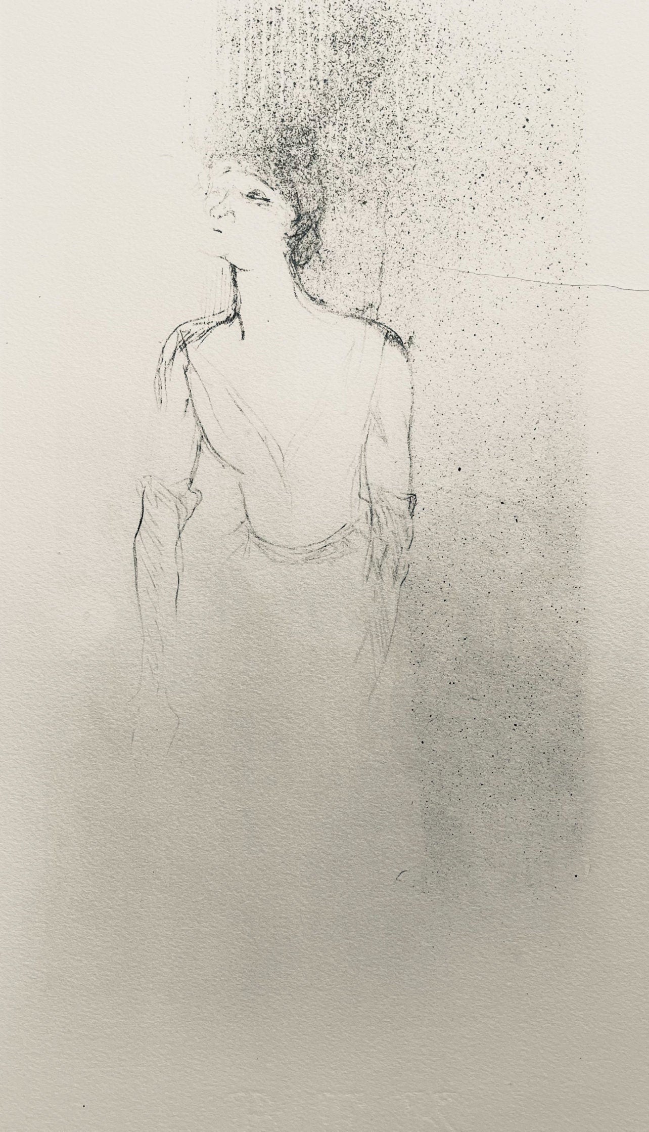 Henri De Toulouse-Lautrec, Composition, Yvette Guilbert Vue Par Toulouse-Lautrec, Lithograph