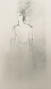 Henri De Toulouse-Lautrec, Composition, Yvette Guilbert Vue Par Toulouse-Lautrec, Lithograph