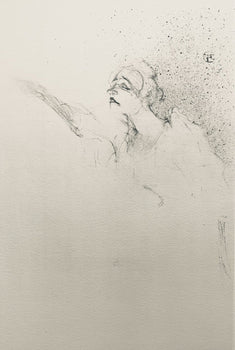 Henri De Toulouse-Lautrec, Composition, Yvette Guilbert Vue Par Toulouse-Lautrec, Lithograph