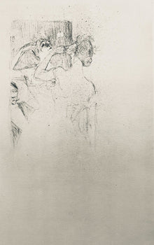 Henri De Toulouse-Lautrec, Composition, Yvette Guilbert Vue Par Toulouse-Lautrec, Lithograph