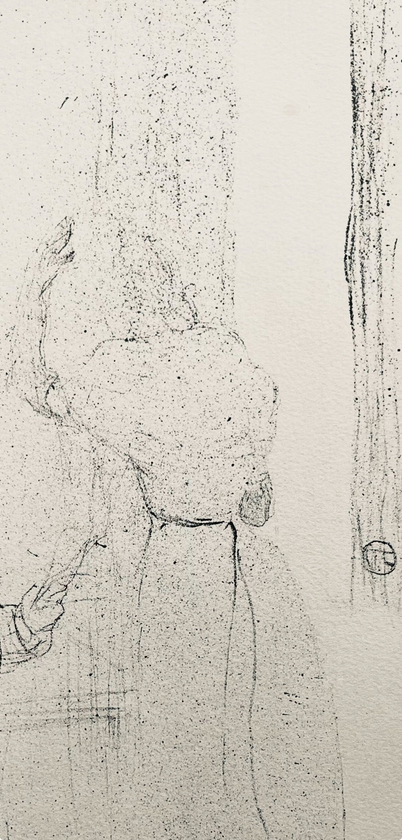 Henri De Toulouse-Lautrec, Composition, Yvette Guilbert Vue Par Toulouse-Lautrec, Lithograph