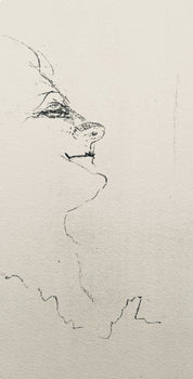 Henri De Toulouse-Lautrec, Composition, Yvette Guilbert Vue Par Toulouse-Lautrec, Lithograph