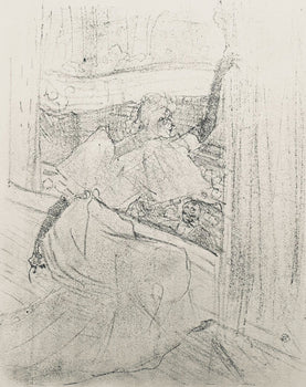 Henri De Toulouse-Lautrec, Composition, Yvette Guilbert Vue Par Toulouse-Lautrec, Lithograph