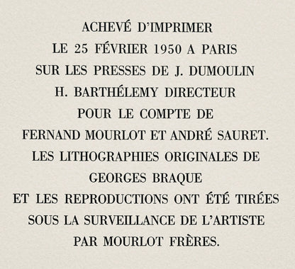 Georges Braque, La Petite Corbeille, Une Aventure Mthodique