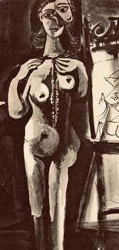 Pablo Picasso, Composition, Carnet De Dessins De Picasso, Cahiers Dart, Lithograph