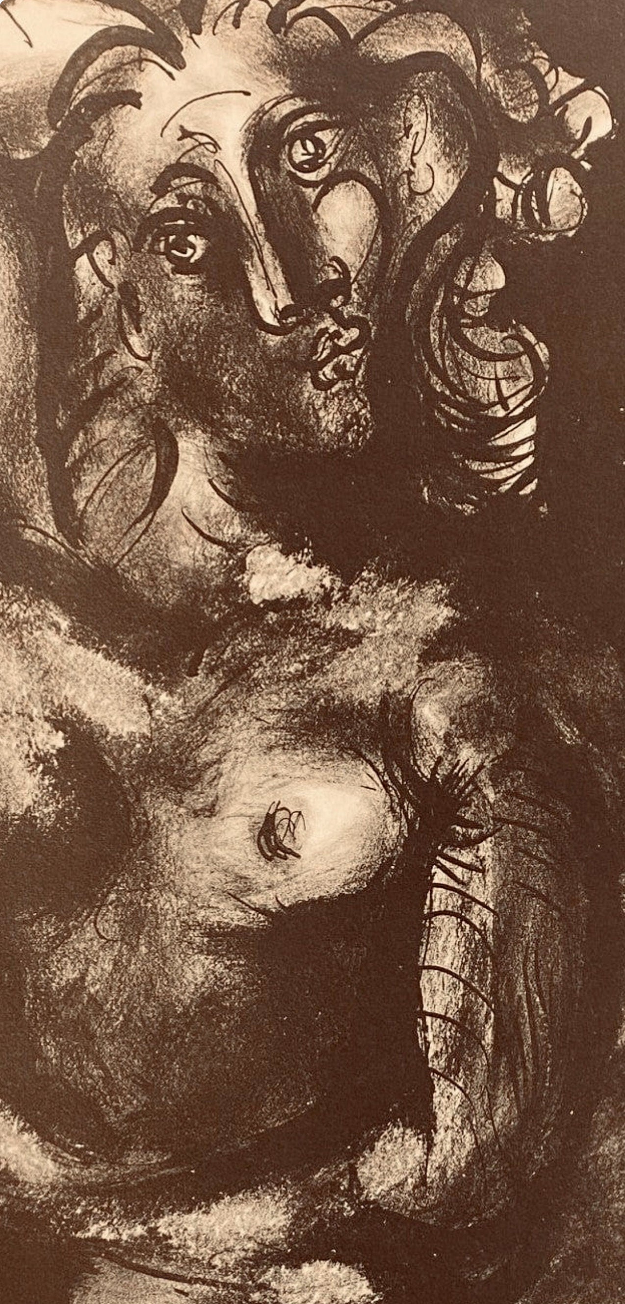 Pablo Picasso, Composition, Carnet De Dessins De Picasso, Cahiers Dart, Lithograph