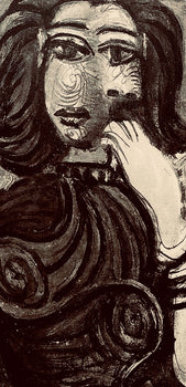 Pablo Picasso, Composition, Carnet De Dessins De Picasso, Cahiers Dart, Lithograph