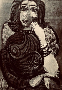 Pablo Picasso, Composition, Carnet De Dessins De Picasso, Cahiers Dart, Lithograph