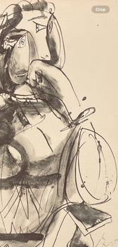 Pablo Picasso, Composition, Carnet De Dessins De Picasso, Cahiers Dart, Lithograph