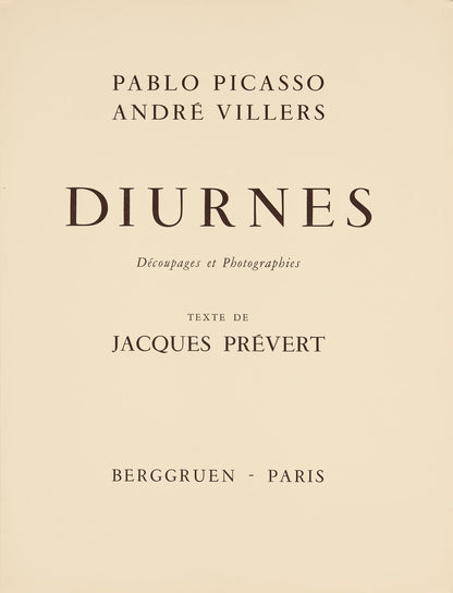 Pablo Picasso, Composition (Bloch 112; Kibbey 1466; Goeppert 115), Diurnes Dcoupages Et