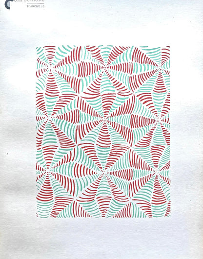 Sonia Delaunay, Planche No. 16, Compositions, Couleurs, Ides: Sonia Delaunay, Lithograph