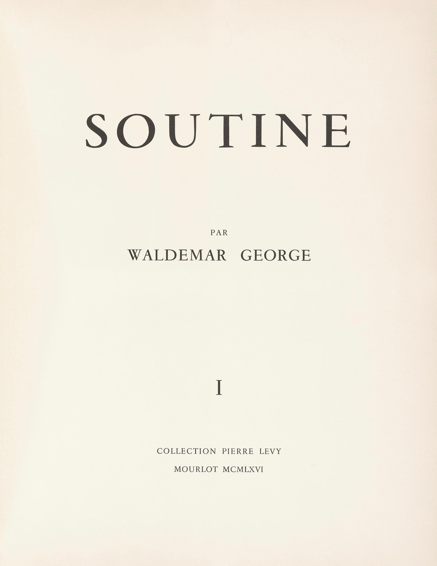 Cham Soutine, Livre Pendu, Soutine, Collection Pierre Lvy, Lithograph