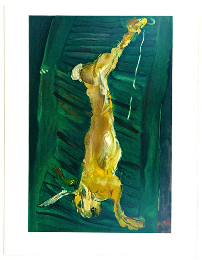 Cham Soutine, Le Livre Au Volet Vert, Soutine, Collection Pierre Lvy, Lithograph