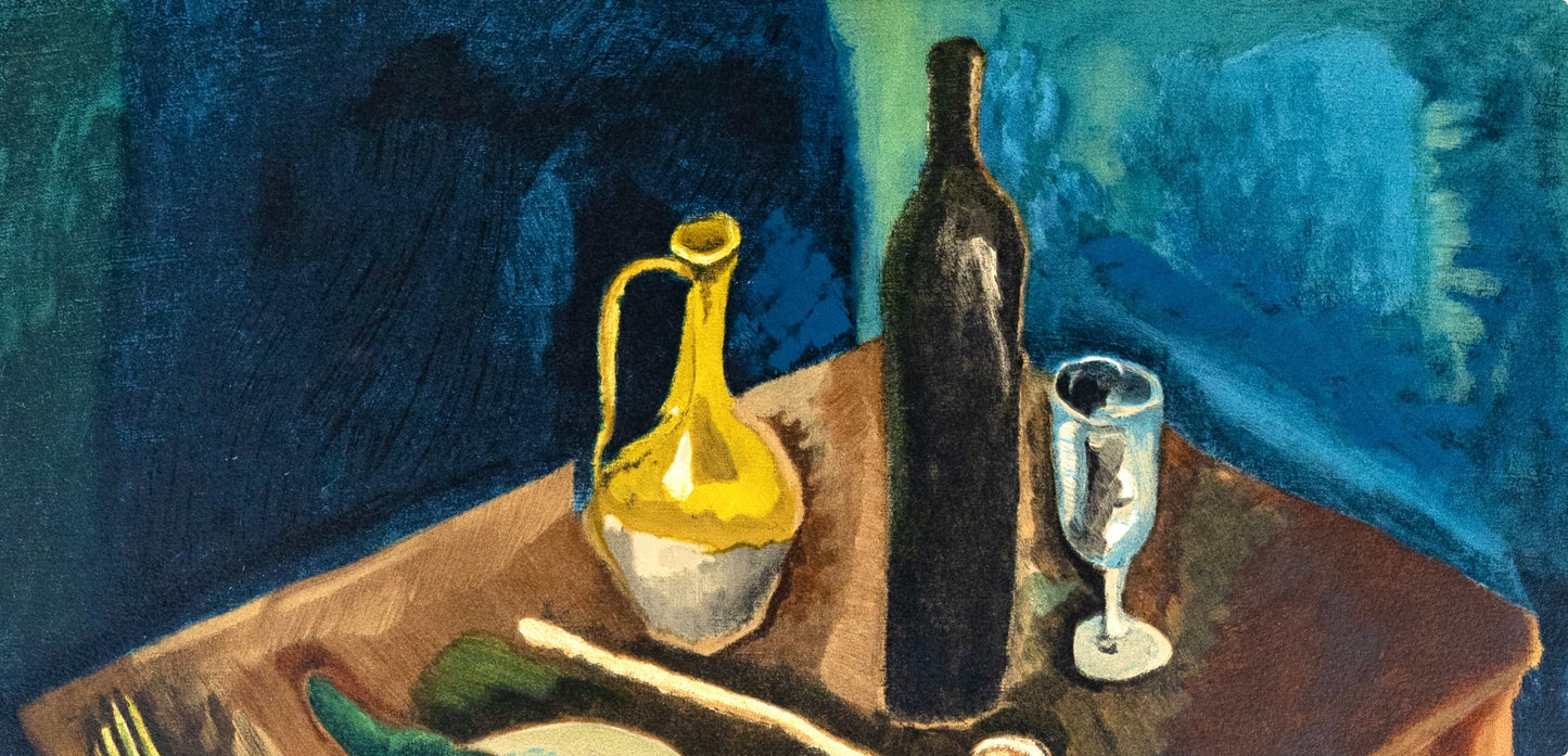 Cham Soutine, Nature Morte La Pipe, Soutine, Collection Pierre Lvy, Lithograph