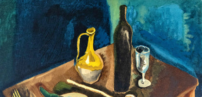 Cham Soutine, Nature Morte La Pipe, Soutine, Collection Pierre Lvy, Lithograph