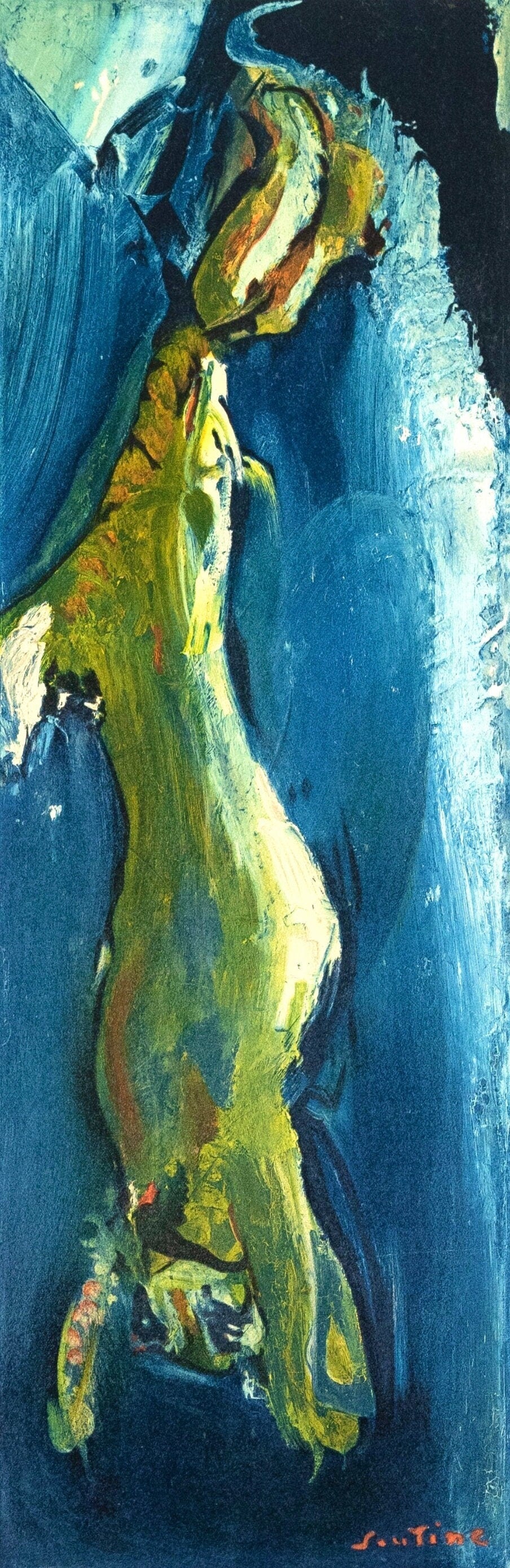 Cham Soutine, Livre Pendu, Soutine, Collection Pierre Lvy, Lithograph