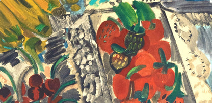 Raoul Dufy, Nature Morte Aux Fruits, Raoul Dufy, Collection Pierre Lvy, Lithograph