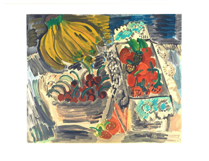 Raoul Dufy, Nature Morte Aux Fruits, Raoul Dufy, Collection Pierre Lvy, Lithograph