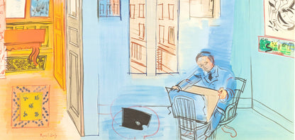 Raoul Dufy, Latelier De Impasse Guelma, Raoul Dufy, Collection Pierre Lvy, Lithograph