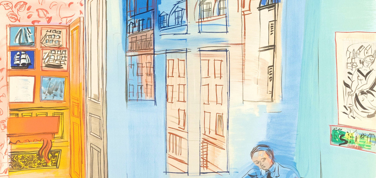 Raoul Dufy, Latelier De Impasse Guelma, Raoul Dufy, Collection Pierre Lvy, Lithograph