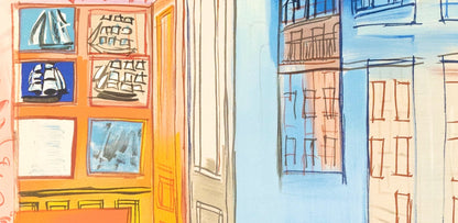 Raoul Dufy, Latelier De Impasse Guelma, Raoul Dufy, Collection Pierre Lvy, Lithograph