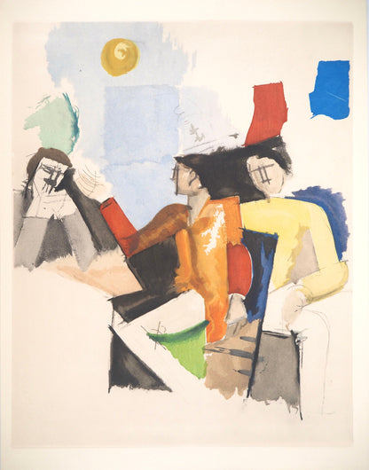 Roger De La Fresnaye, La Conqute De L'Air, Roger De La Fresnaye, Collection Pierre Lvy, Lithograph