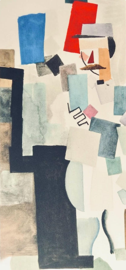 Roger De La Fresnaye, Scne Militaire, Roger De La Fresnaye, Collection Pierre Lvy, Lithograph